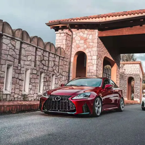 High-Quality PP Material Body Kit for Lexus IS 2006-2012 to 2021 F-Sport Style - Front Bumper Assembly with Grille