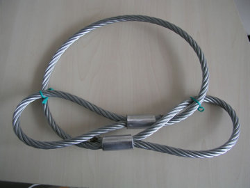 wire rope sling,wire rope lifting sling,Cable Laid Wire Rope Slings