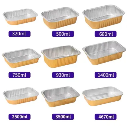 aluminum foil lunch box be microwave heated box