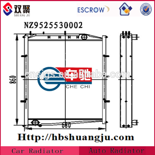 Universal Radiator For Truck