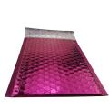 Purple Padded Metallic Bubble Envelopes For Express