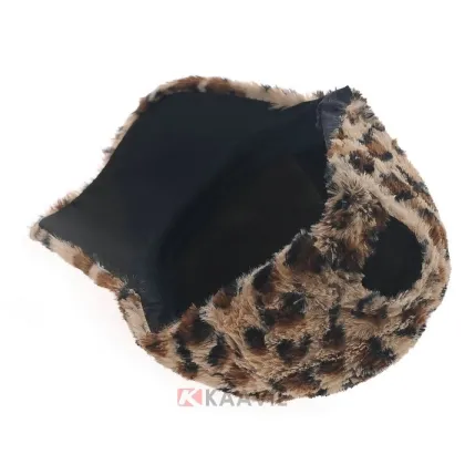 wild sexy leopard hunting winter baseball cap