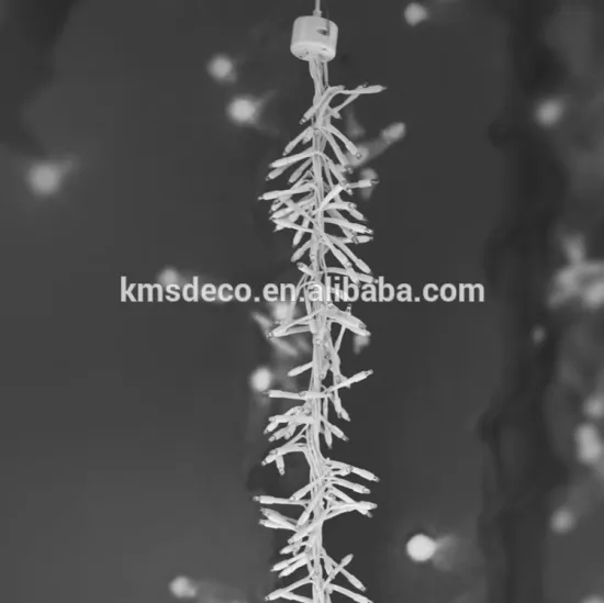 220-240v outdoor snowfall cluster lights for commercial market