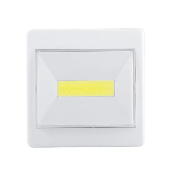 Mini Bright Led Cob Battery Operated Wall Light