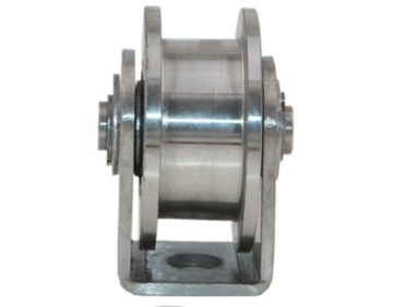 SUS304 H Groove Wheel 63x30mm 2.5 Inch Sliding Gate Castor Roller
