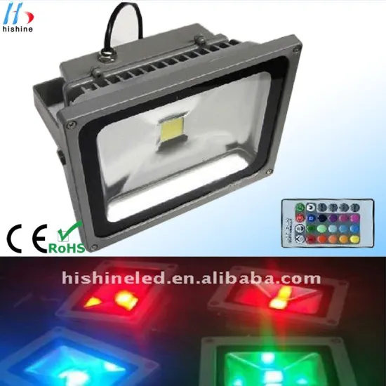 High Power Rgb 30w Ip67 Led Floodlight For Factory