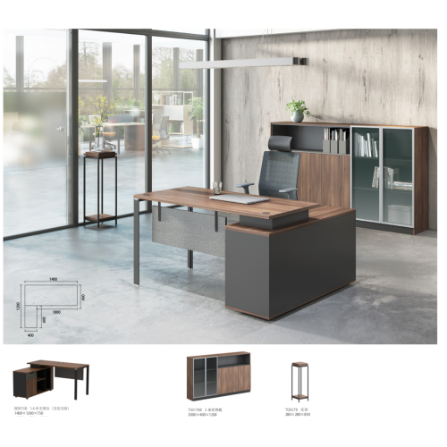 Mobilier de bureau durable haut de gamme élégant moderne de mode