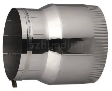 CE stainless steel single wall boiler chimney pipe:reducer