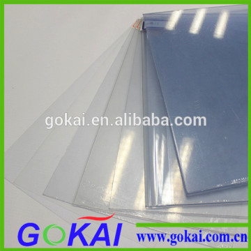 2mm 4'*8' clear flexible pvc rigid sheet for advertising printing