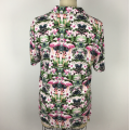 Custom Fancy Hawaiian Printed Floral Shirts Men