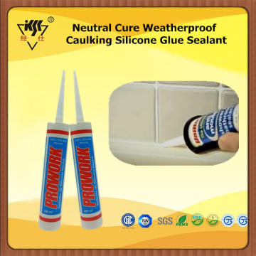 Neutral Cure Weatherproof Caulking Silicone Glue Sealant