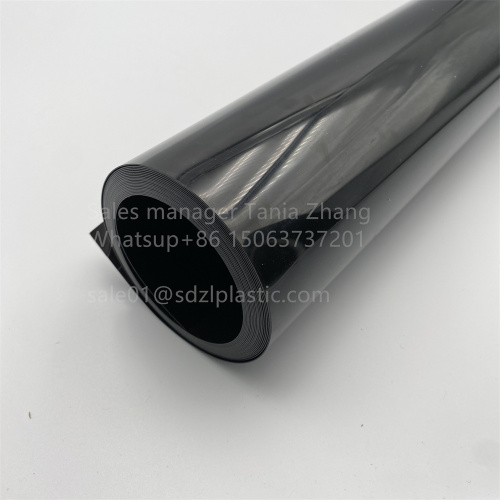 High barrier black high-quality PET sheet