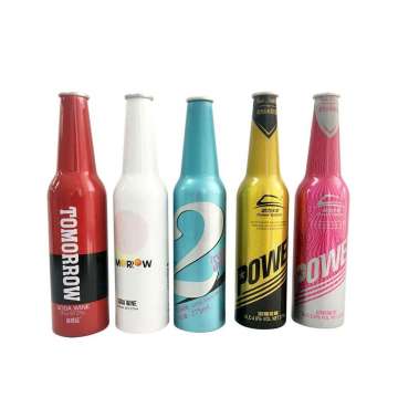 Aluminum Custom Brushed Aluminium Bottles