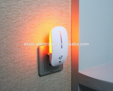2015 ESUN New design LED Motion Sensor PIR body sensor night light