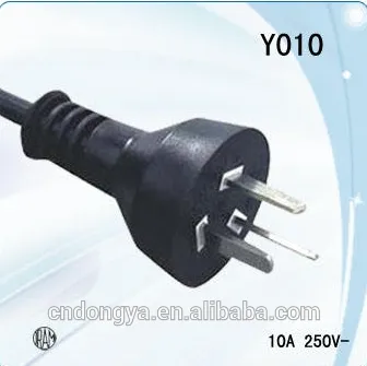 Argentina 3 pin 250v female power cord