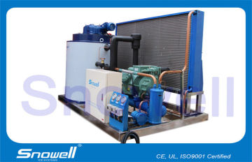 35kw 6t/d Commercial Flake Ice Machine For Seafood Restaurant , Air Cooling