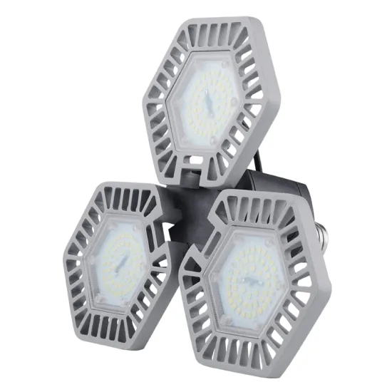 Adjustable Aluminum Triple Ceiling Light 60W Deformable LED Garage Light