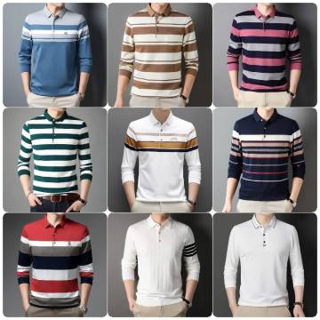 Pakistani Manufacturer of Long Sleeved Men's Cotton Polo Shirts wholesale