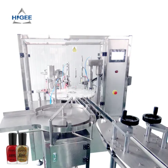 Higee Automatic Plastic Glass Brush Bottle UV Glue Remover Gel Nail Polish Machine