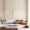 Elegantes sofás acolchados acogedores de alta calidad de alta calidad