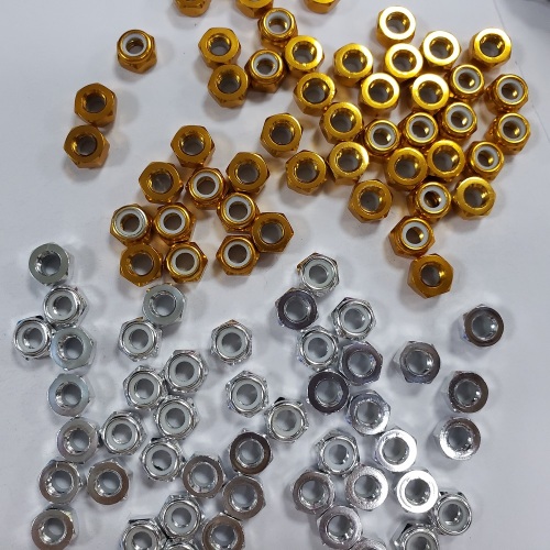 Alibaba colourful Aluminium Lock Nut with high quality