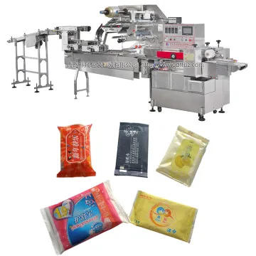 Horizontal Wrapper Machine for Bar Soap Packaging with Plastic Film