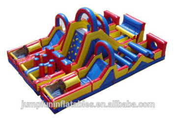 big jumping castle for children, great inflatable obstacle course slide