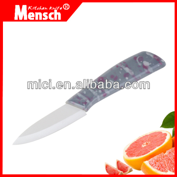 3 inch popular novelty ceramic knife with ceramic handle