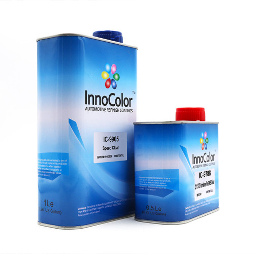 Vernis transparent Innocolor 2K Speed ​​de bonne qualité