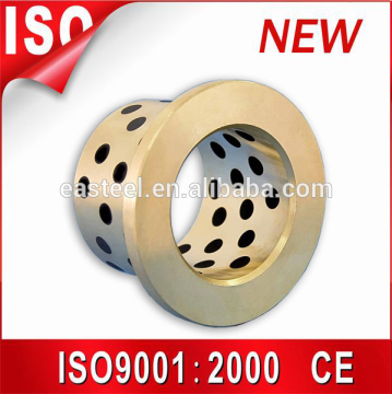 Low resistance self-lubricant sleeve bush bronze bushing,copper guide bearing , brass flange bushing