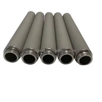 Sintered Metal Powder Filter Element 0.2 Micron Air Sparger Microporous Filter Pipe