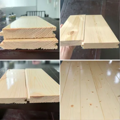 Customized 18mm Solid Wood Floor Tiles: European Wood Laminated Flooring