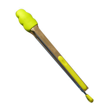 12-inch Silicone Food Tong with Easy and Safe to Use and Wash, Comfortable TextureNew