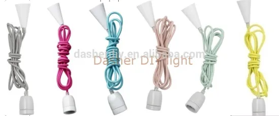 E27 Ceramic Lampholder Simple lamp pendant lights ceramic lampholder pendent Hanging socket light fixture