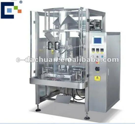 Stand bag shape soybean packaging machine