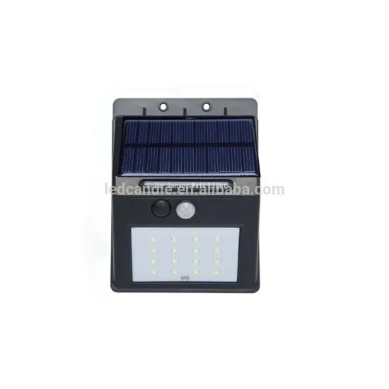 High quality 16 led solar outdoor light panel powered lamp