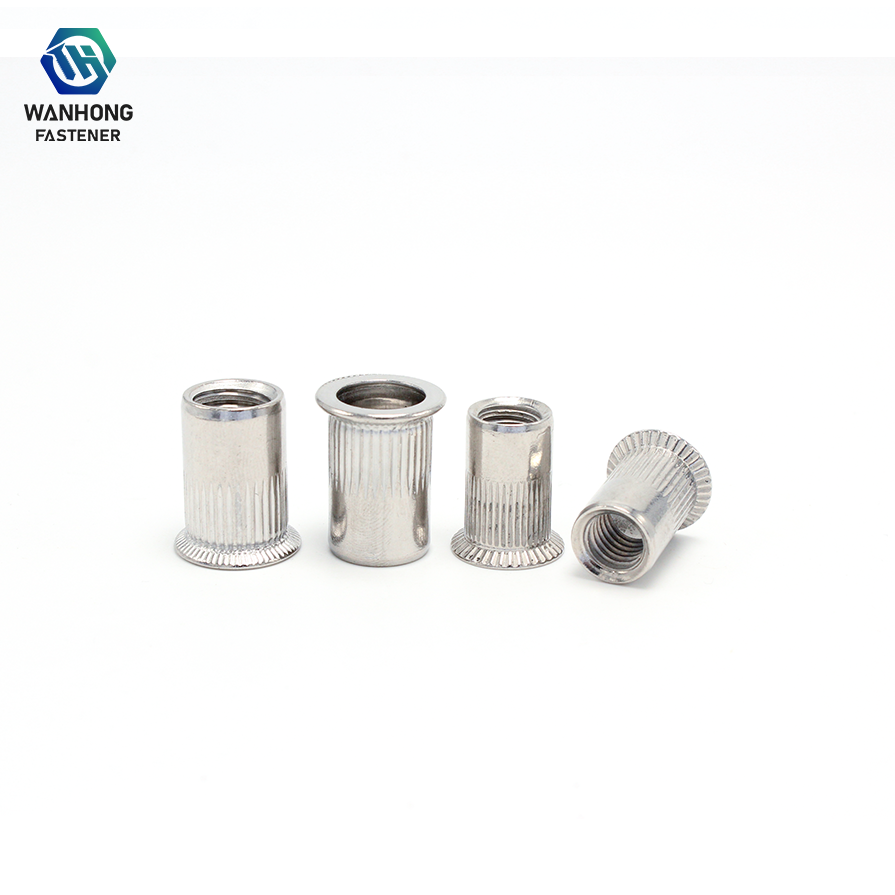 Écrous à rivets fraisés pour connexions filetées sans soudure