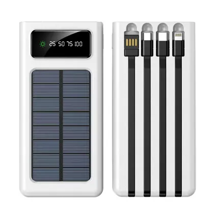 Solar Power Bank Charger - 10000mAh/20000mAh Solar Energy Mobile Power Bank