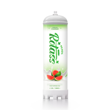 Rotass 2.2L Watermelon Flavored Whipped Cream Canister with 1364g Gas Cylinder