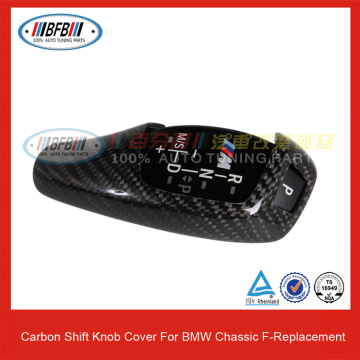Gear Shift Knob Carbon Shift Knob Cover Replacment Fit For BMW F30/F35/F10/F20/F32/F22