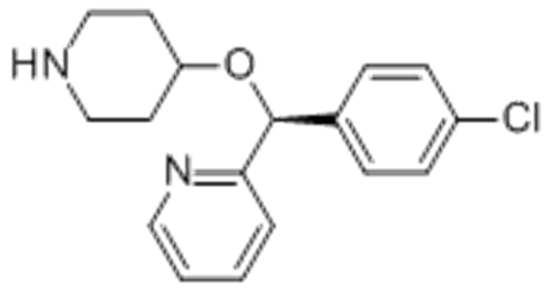 (S)-2-[(4-Chlorophenyl)(4-piperidinyloxy)methyl]pyridine CAS 201594-84-5