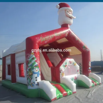 Christmas inflatables,good quality china best factory inflatables bouncer with slide,good design