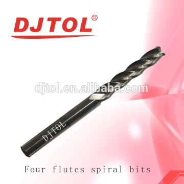 Four flutes spiral bits(A series) end mills