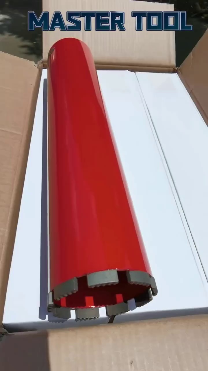 Reinforced Concrete Laser Welded Core Drill Bit