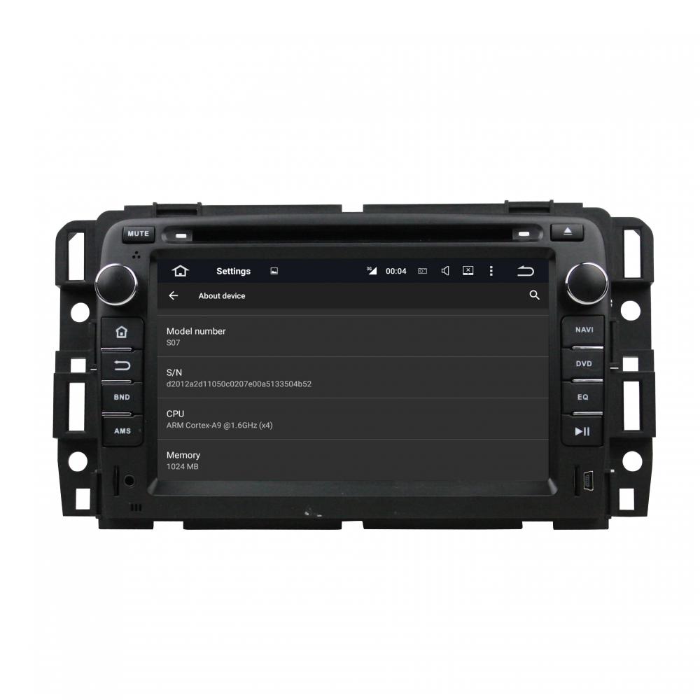 7 inch GMC Yukon/Tahoe Android Car Multimedia Player