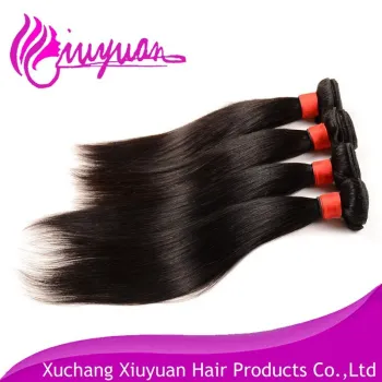 Xiuyuan New Arrival Natural Black Virgin Brazilian Silky Straight Hair