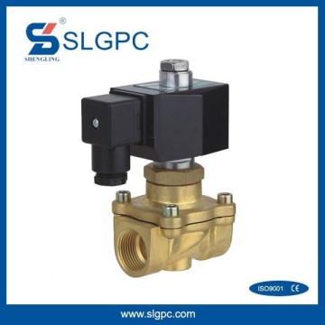 Zhejiang low price 2W12-20B normally open solenoid valves for treatment volt 12v electric water valve