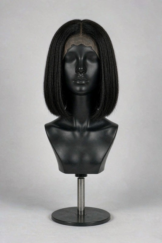 12A Double Drawn Bob 4x4 HD Lace Closure Wig 100% Human Hair