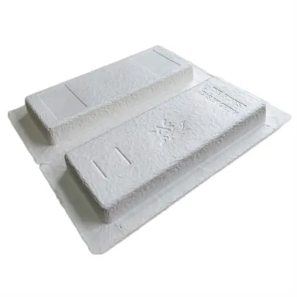 Biodegradable Pulp Molded Paper Chocolate Bars Packaging Box