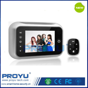 3.5" LCD color screen night vision digital peephole, digital peephole camera, digital peephole door viewer